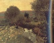 Hans Sandreuter Autumn in the Leime Valley (nn02) painting
